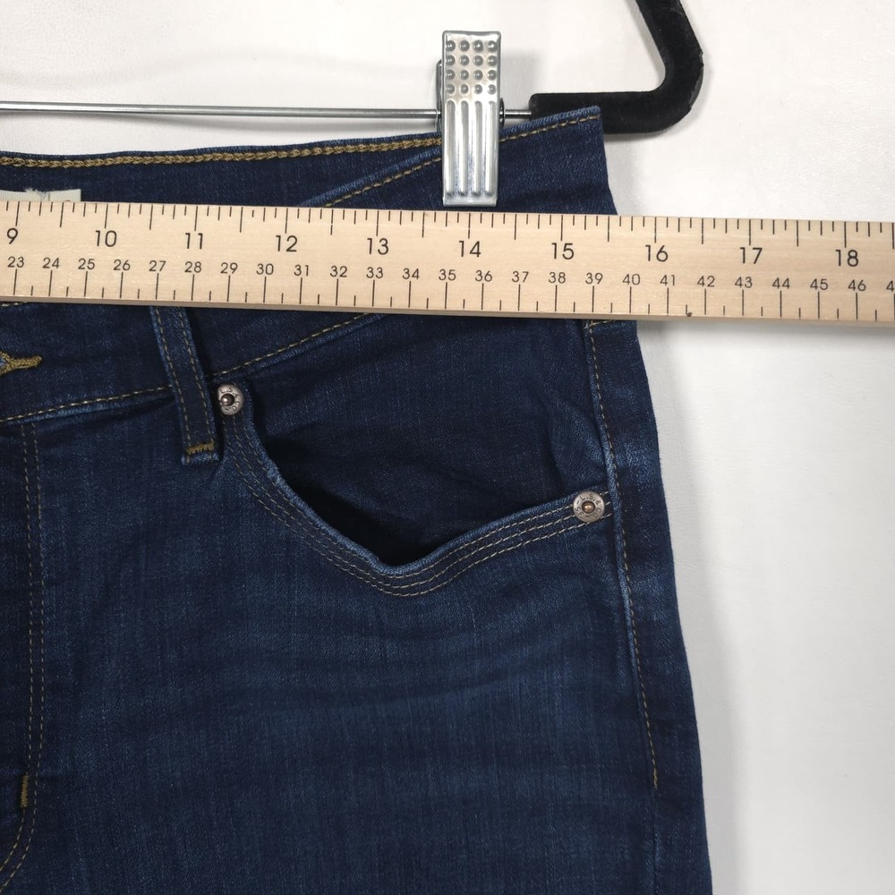 LEVI'S Women's 12 Jeans Classic Bootcut Stretch Flare Dark Wash A1660-0004 - Picture 5 of 14
